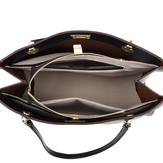 Lehaor Large PU Tote Bag Women's Shoulder Handbag