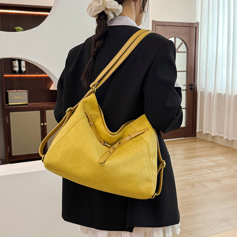 Lehaor PU Tote Bag Women's Shoulder Crossbody Bag