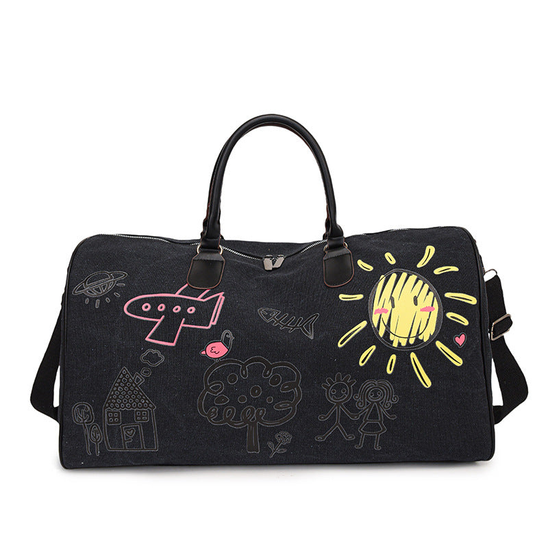 Lehaor Large Oxford Travel Duffel Bag Waterproof Weekender Bag
